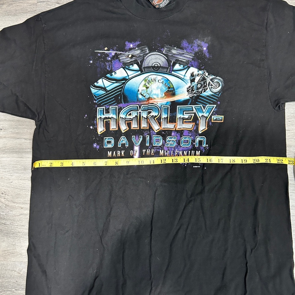 1999 Harley Davidson Mark of The Millennium T-Shirt